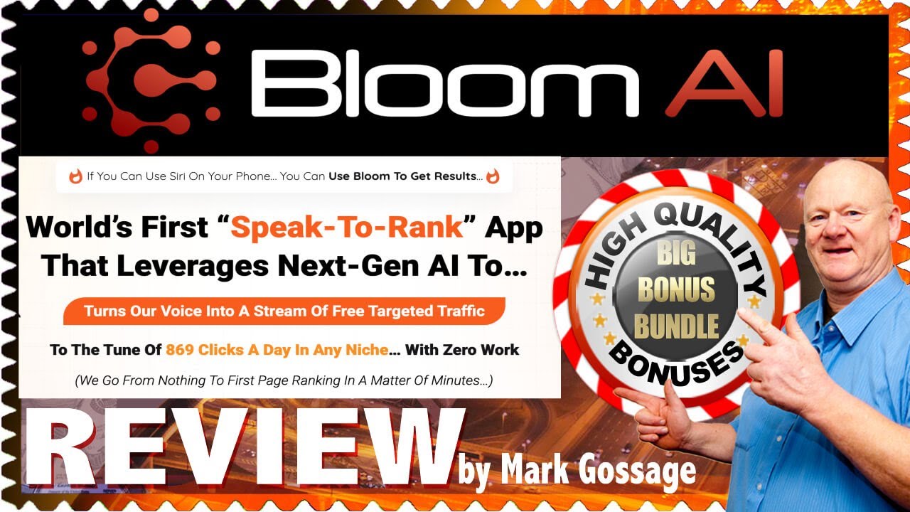Bloom AI Review With Walkthrough Demo and 🚦 Mass Super Vendor 🤐 Back Door Bonuses 🚦