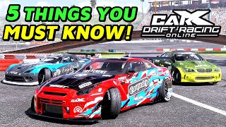 5 Things You Must Know About CarX Drift Racing Online