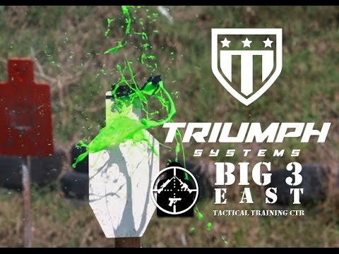 Triumph Systems brings somve very cool targets to Big 3 East 2016