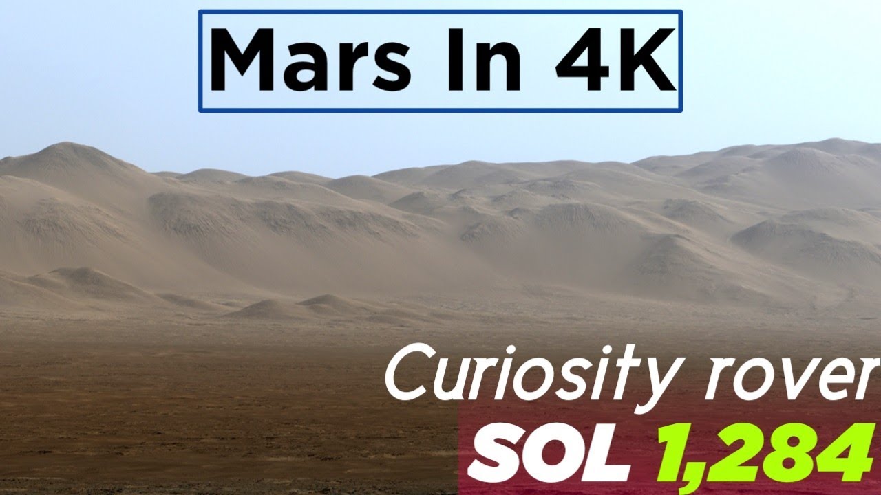 NASA Mars curiosity rover sol 1,284 _ mastcam new panorama footage