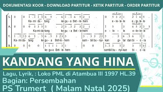 Download lagu KANDANG YANG HINA oleh PS Trumert || Lagu Persembahan Natal || Koor Lagu  Natal mp3