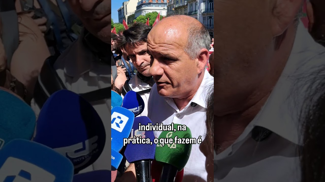 ✊MILHARES DE TRABALHADORES NA RUA CONTRA O PACOTE LABORAL