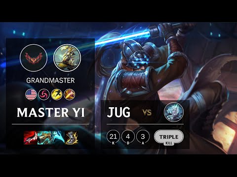 Master Yi Jungle vs Viego - NA Grandmaster Patch 12.3