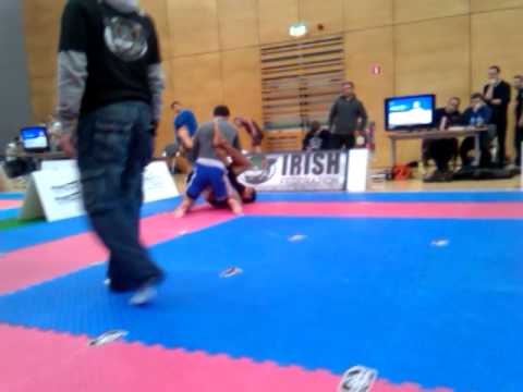 Aaron Devlin Semi-Final Fight ProFight European No Gi Championship 2013