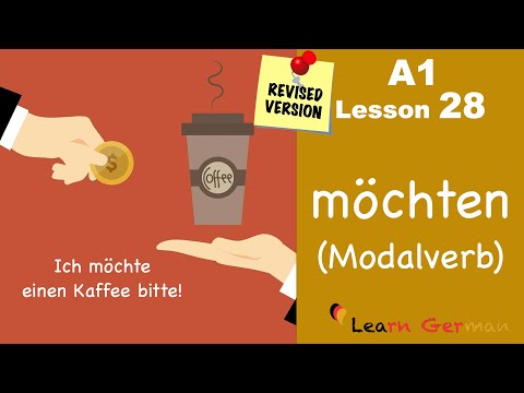 Revised - A1-Lesson 28 | Learn German | möchten | Modal verbs | Modalverben | German for beginners