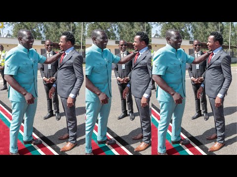 SEE WHAT FUNNY MP PETER SALASYA DID AFTER HANDSHAKE WITH RUTO THAT CAUSED LAUGHTER IN KAKAEMEGA