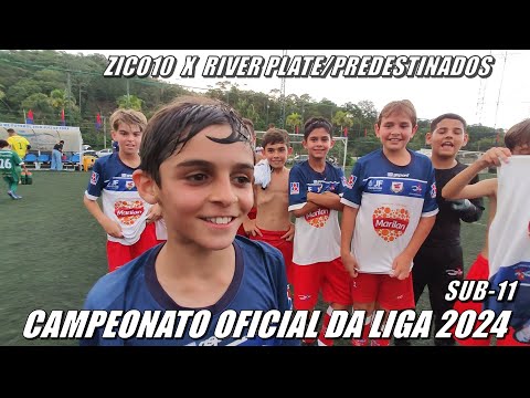 ZICO 10 x RIVER PLATE/PREDESTINADOS - QUARTAS DE FINAL DA COPA OFICIAL DA LIGA DE FUTEBOL DE 2024