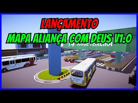 ????Gameplay Novo Mod Mapa Manaus ZL Aliança Com Deus V1.0 | Linha 068 | Proton Bus Simulator | PBSU