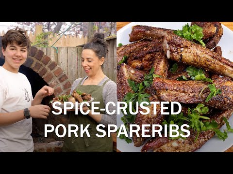 Spiced and Grilled Pork Spareribs (feat. Cosmo!) | That Sounds So Good