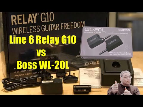 Line 6 Relay G10 vs Boss WL-20L From novice guitar player