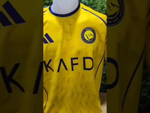 تيشيرت نادي النصر السعودي الاساسي الجديد 2026