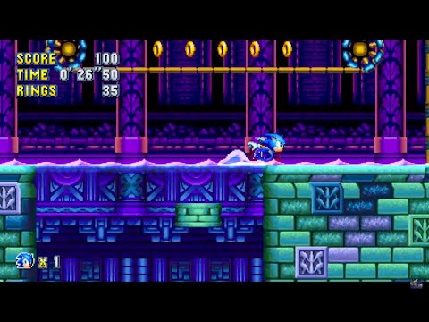 Sonic Mania: Hydrocity Zone Act 1 (Sonic) [1080 HD]