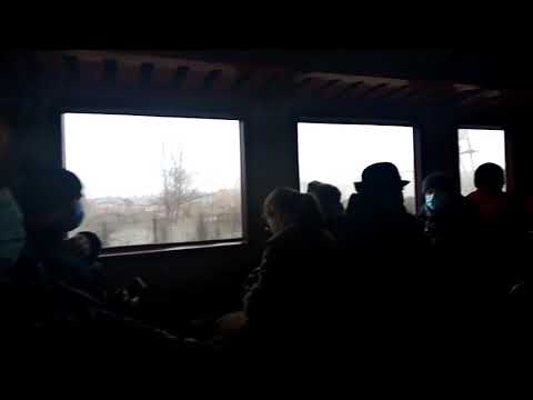 Plecare din Stația Suceava Nord cu Trenul R5625 Suceava-Putna 17.12.2020