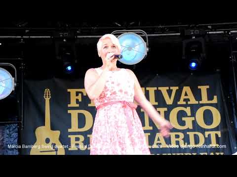Marcia Bamberg Swing quartet au Festival Django Reinhardt de Fontainebleau 2023
