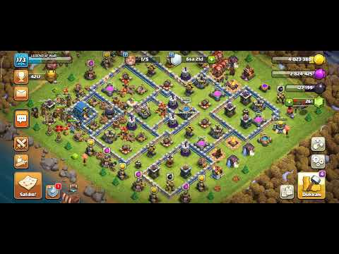 Bb 12  Yeti ,Atici, Cadi ,Yarasa saldirisi #clashofclans LİKE ATARMISIN ❤️