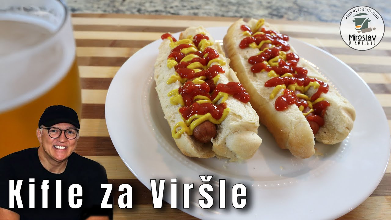 🌭 Domaće Kifle za Viršle i Kobasice – Recept koji Morate Probati! 🌭
