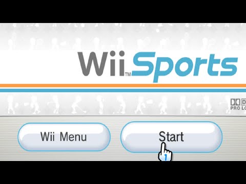 Wii Sports Intro & Main Menu