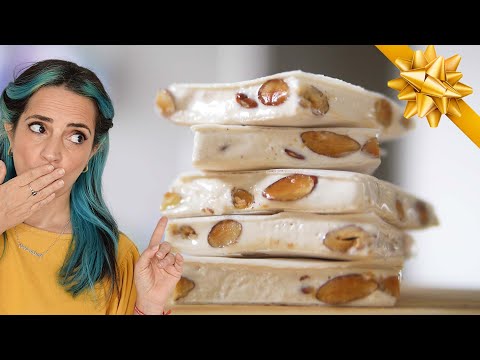 Cómo Hacer Turrón Navideño Clásico (Turrón de Almendras) - Navidad a Todo 🍑