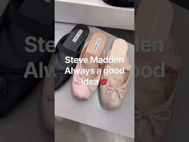 Vídeo relacionado con Steve Madden Grove - Bailarinas Planas para Mujer, Diamantes de imitación Tost, 9