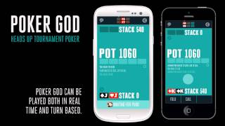 Poker God - Heads Up Tournament Poker app
