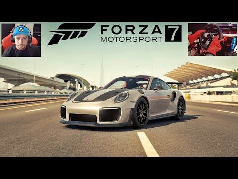 Forza Motorsport 7 PC DEMO ULTRA - Volante G27 - Dubai Porsche 911 GT2 RS 2018 ‹ ZoiooGamer ›