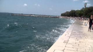 preview picture of video 'Chorvatsko (Zadar) 2014 - promenáda u moře'