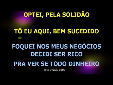 Paulinho Mocelin - Caçada de tatu - Karaokê