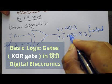 Basic Logic gates OR Gate and NOT Gate in Hindi Digital electronics tutorials