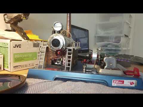 MongoTV_12200 - STEAM ENGINE - Part 46 - First Start Wilesco D20