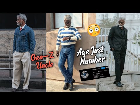 Uncle Is Slaying 65-Year-Old Man's Gen Z Fashion Impresses Netizens Goes Viral With 7 Million Views