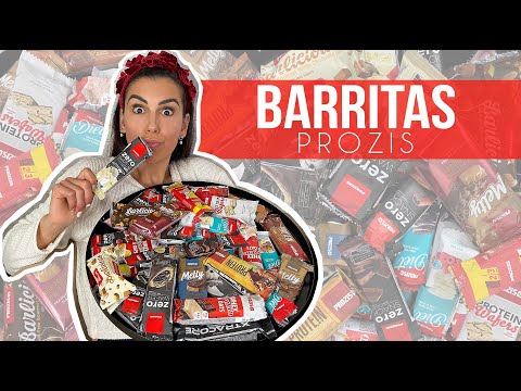 PROVEI TODAS AS BARRITAS da Prozis | Review