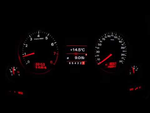 Audi A4 2.0TFSI Quattro S-line acceleration 0-100