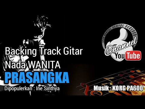 PRASANGKA Backing Track GITAR - Ine Sinthya - Chord Cm || KORG PA600