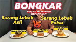 Download lagu PERBEDAAN SARANG LEBAH ASLI DAN PALSU🔥BONGKAR MADU PALSU DI INDONESIA mp3