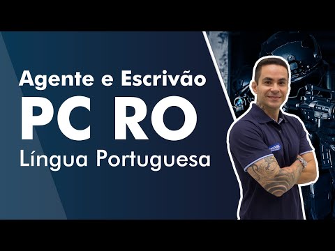 Concurso PC RO - Agente e Escrivão - Aula de Português - AlfaCon