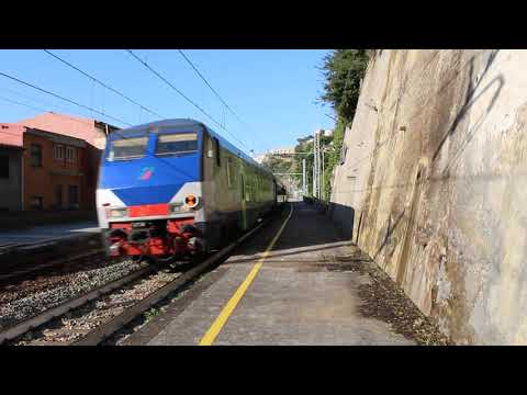 Treno Regionale+Locomotore E464.344 Regionale 21969 Rosarno-Melito di Porto Salvo