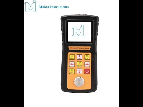 Mukta Instruments 25mm MI5101 Ultrasonic Thickness Gauge