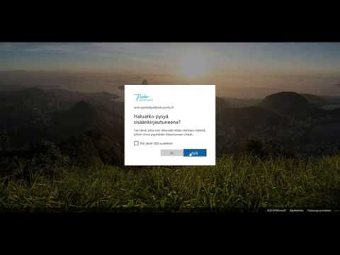 Activating Office 365 student edition at Perho College