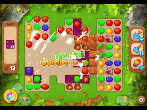 GardenScapes Level 9605 no boosters