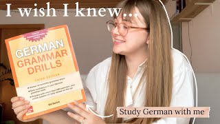 What I wish I knew before learning German... preparing for my Ausbildung in Germany | study with me