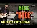 Rude - Magic! *Guitar LESSON* 
