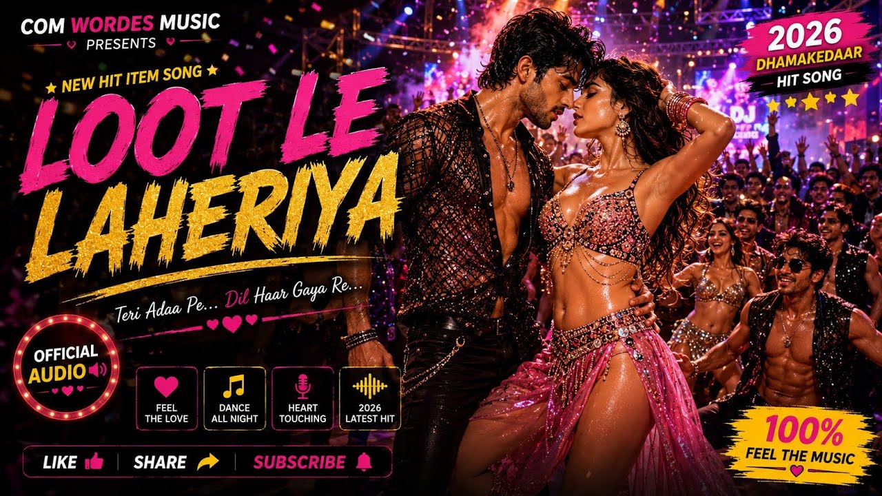 LOOT LE LAHERIYA 💥 | Jaaniya | | Trending Dance Hit 2026 | COM WORDES MUSIC by Com Wordes Music 