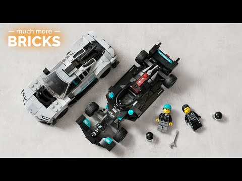 Vidéo LEGO Speed Champions 76909 : Mercedes-AMG F1 W12 E Performance et Mercedes-AMG Project One