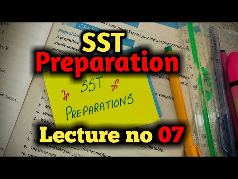 SST Preparation | Lecture no 07 | Class 9th English Unit no 8