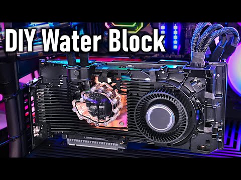 We're modding the 3090 Ti Strix from AIO to Custom Water Cooling
