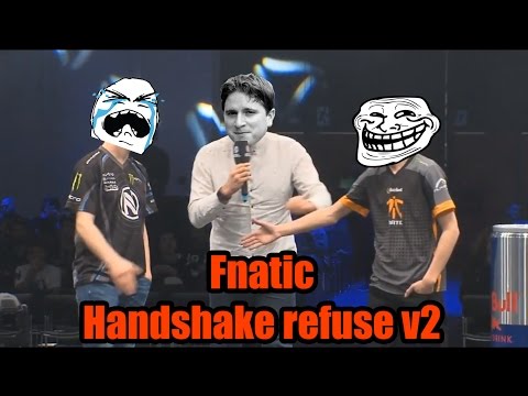 Fnatic Vuggo Savage - Handshake denied to EnVyUs.apEX
