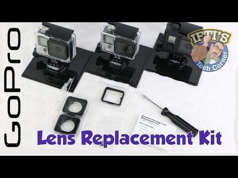 GoPro Hero 3 / 3+ / 4 Lens Replacement Kit - GUIDE/REVIEW