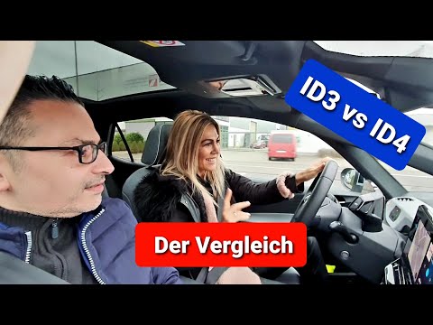 Quick comparison ID3 vs. ID4 our short conclusion / Electric car
