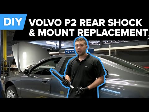 (CRP) Volvo Rear Shock & Mount Replacement - Suspension Refresh (S60, S80, V70)