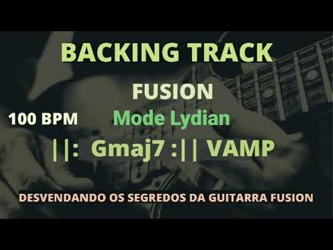 Backing Track  Fusion  -  Lydian  Mode Vamp